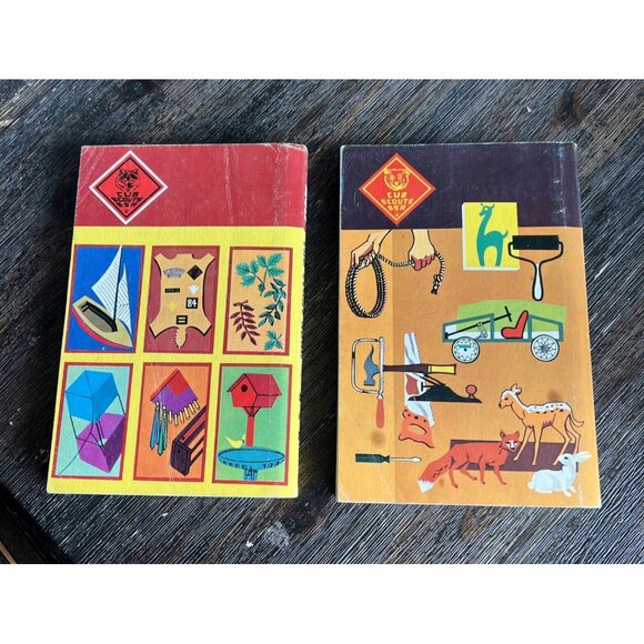 (2) Vintage Cub Scout Books Wolf and Bear Boy Scouts of America BSA 1967 - Picture 4 of 5